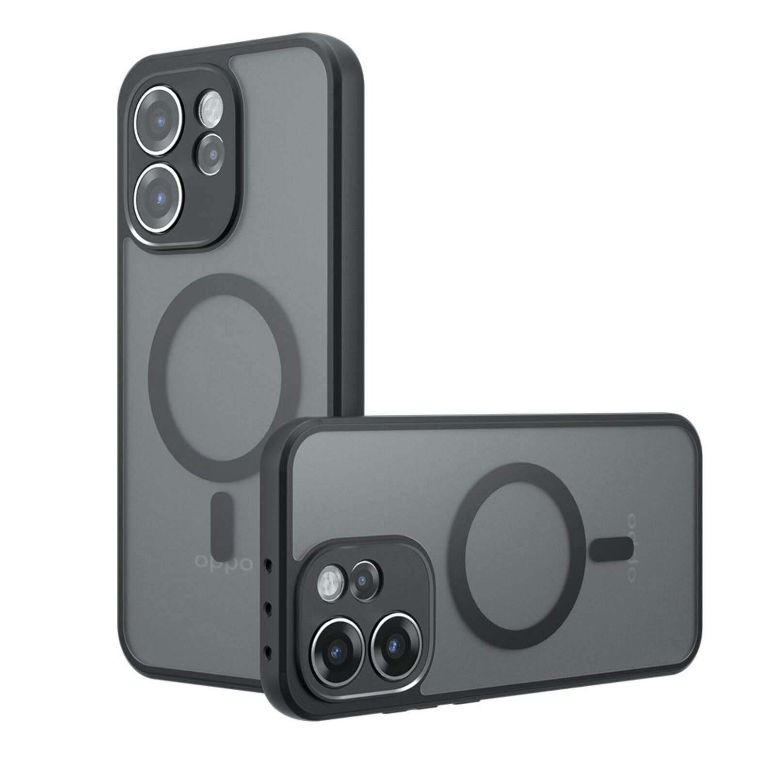 CaseBody OPPO Reno15 Pro MagSafe Mat Hoesje Zwart