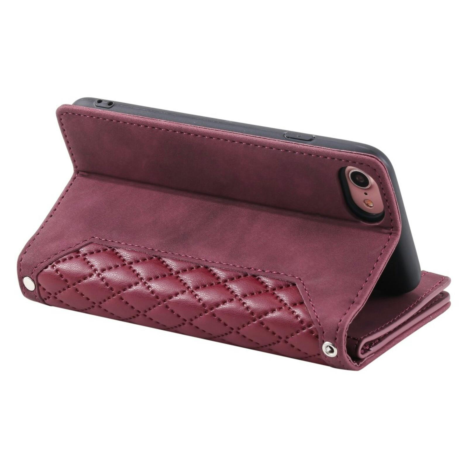 TwoTone Apple iPhone 16e Wallet Hoesje Rood