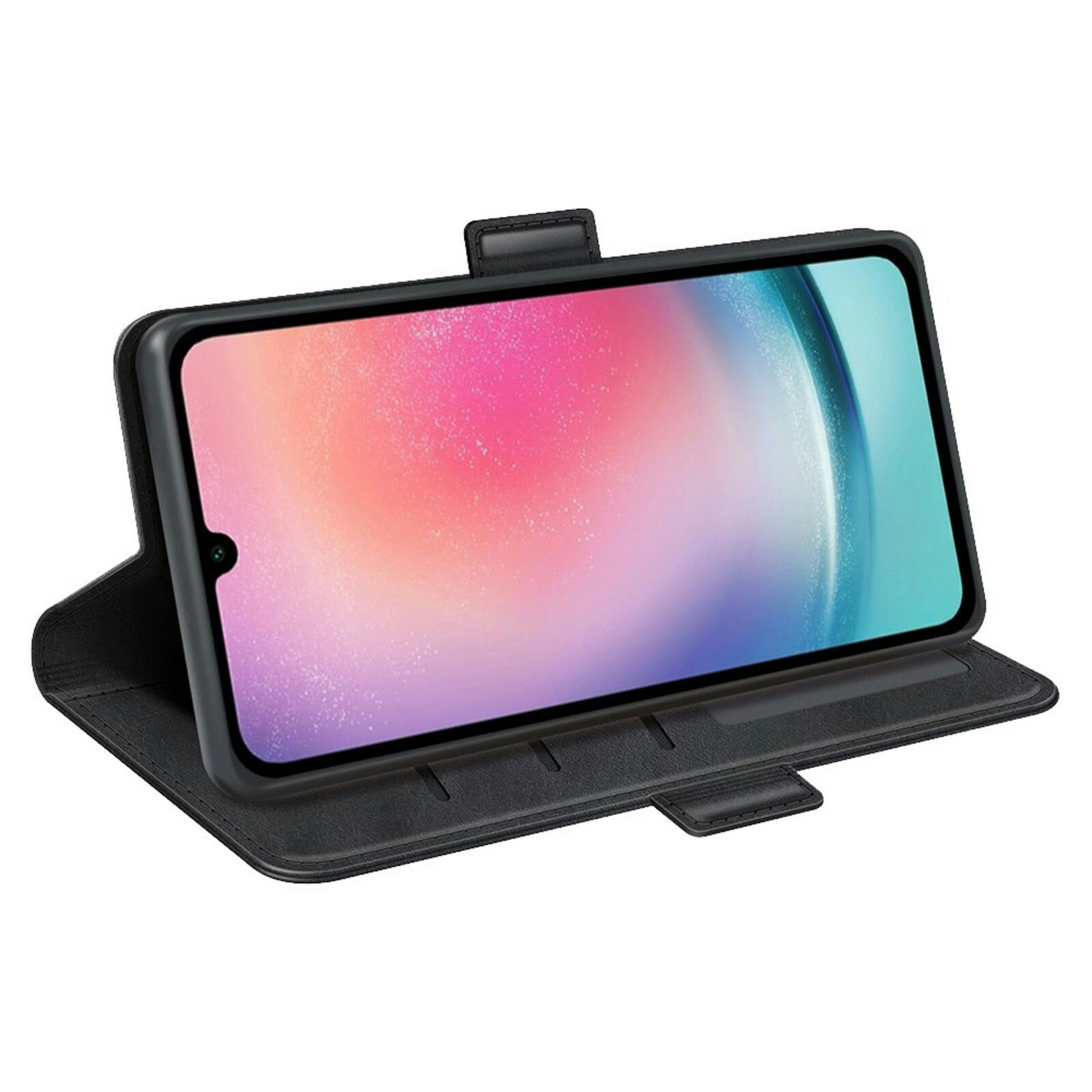 Comfycase Samsung Galaxy A16 Bookcase Hoesje Zwart