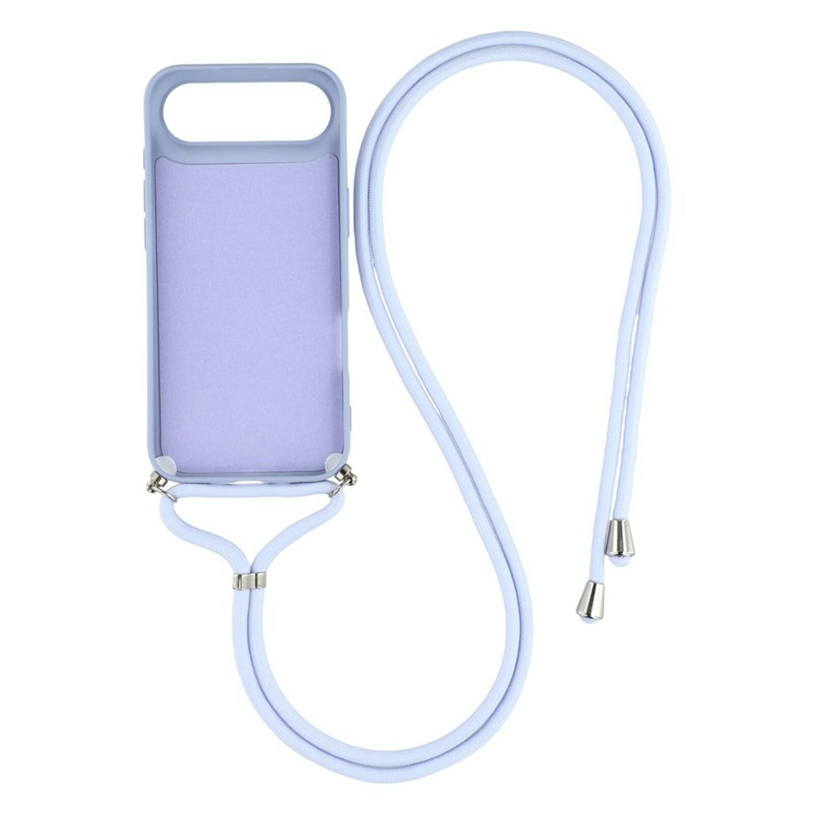 Mocaa Apple iPhone 17 Air Hoesje met Koord Meerkleurig