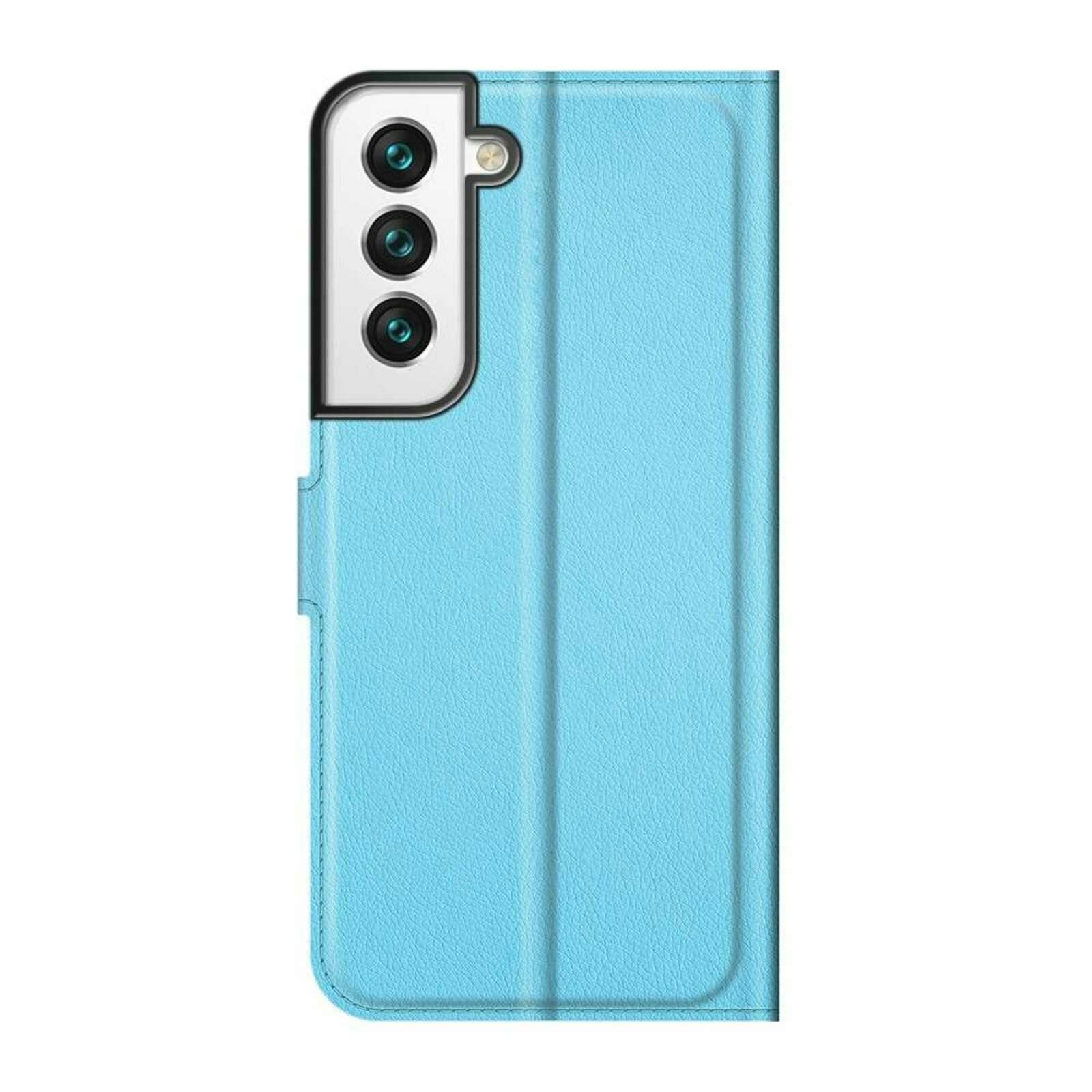Just in Case Galaxy S22 Plus TPU Portemonnee Hoesje Blue