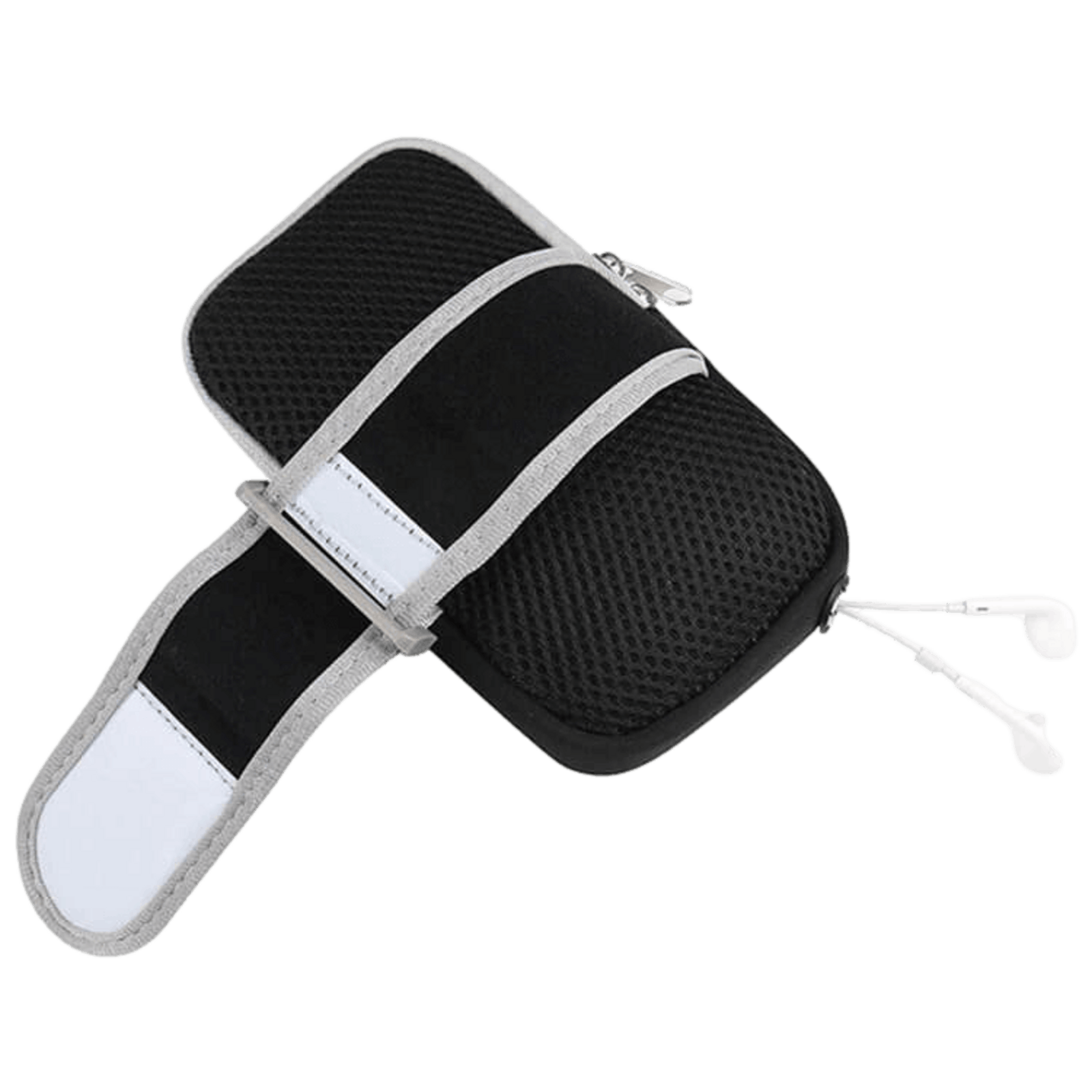 Comfycase Touchscreen Sportarmband Grijs XL