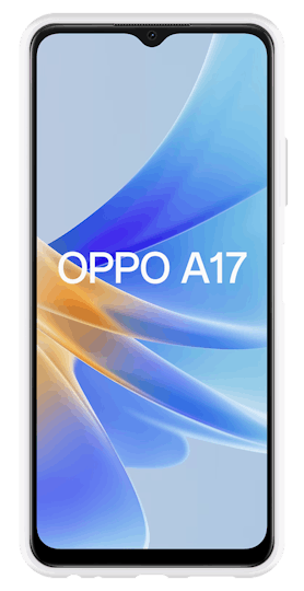 Just in Case OPPO A17 TPU Hoesje Transparant