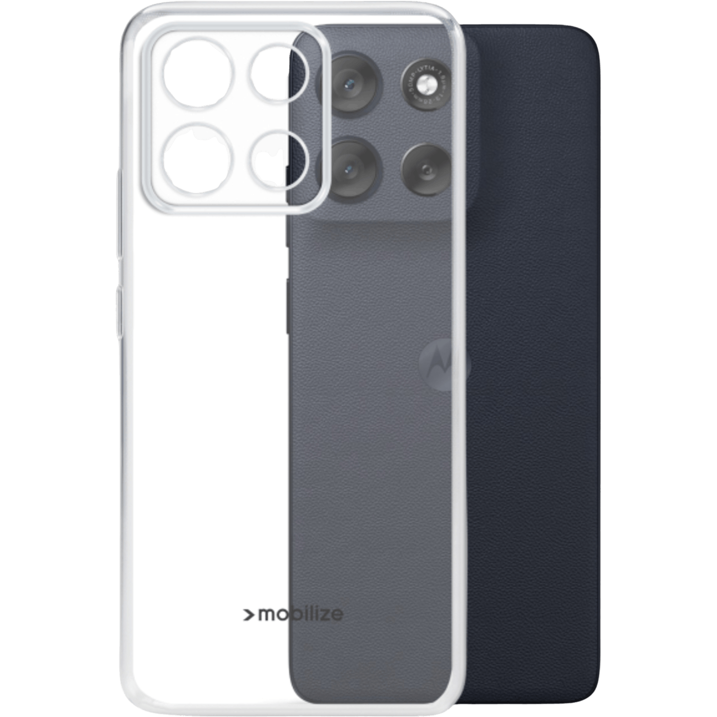 Mobilize Motorola Moto G56 TPU Hoesje Transparant