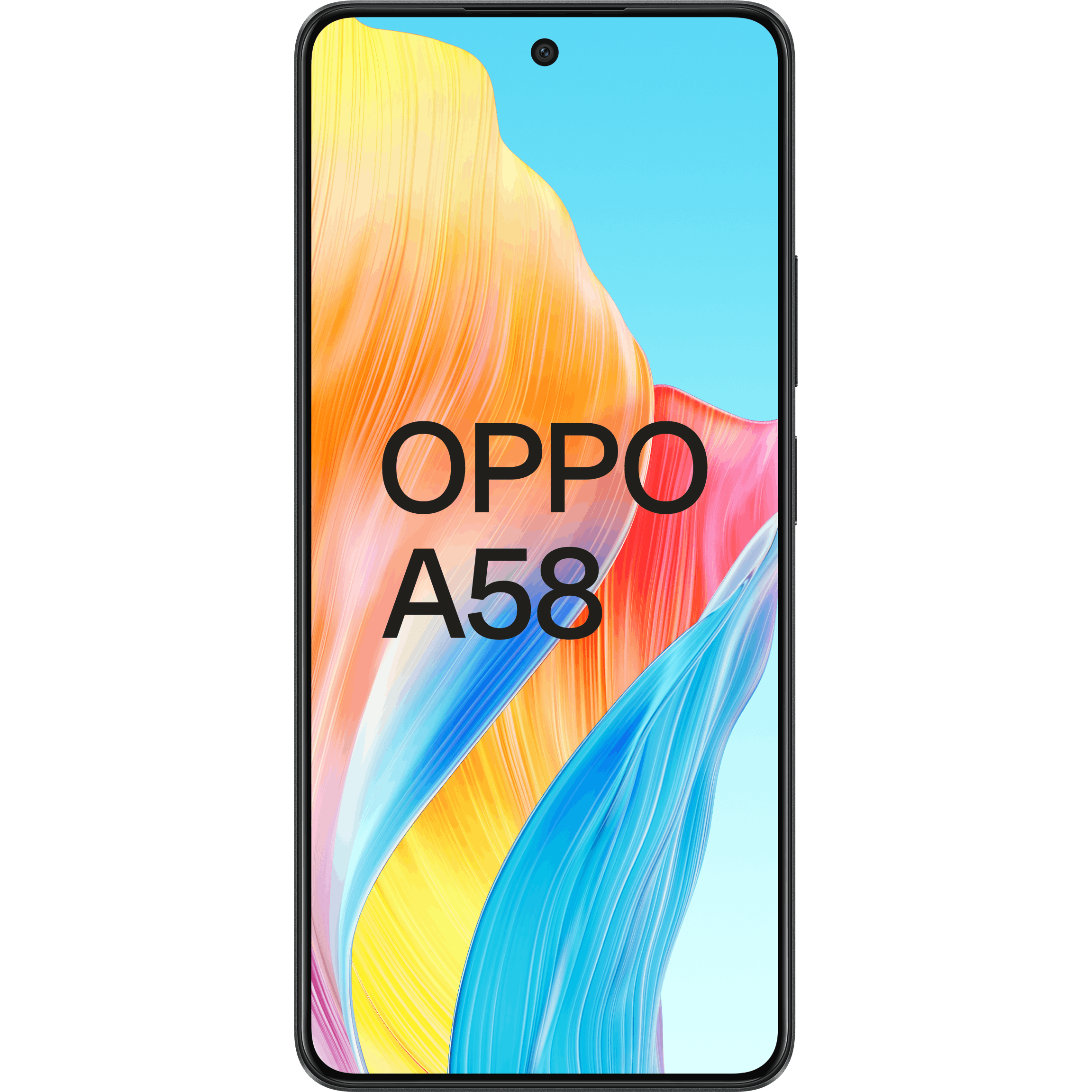 OPPO A58 Glowing Black