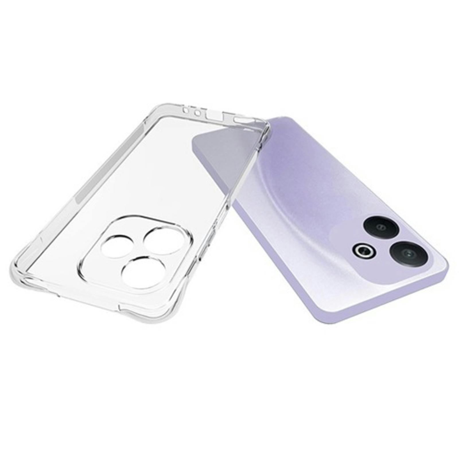 CaseBody Oppo A5 Pro 4G Shockproof Hoesje Transparant