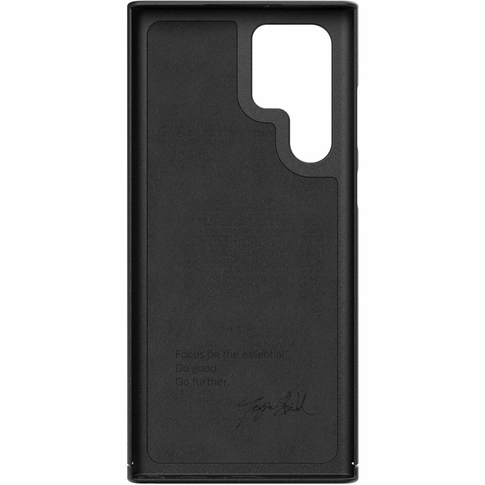 Nudient Galaxy S22 Ultra Precise Hoesje Ink Black