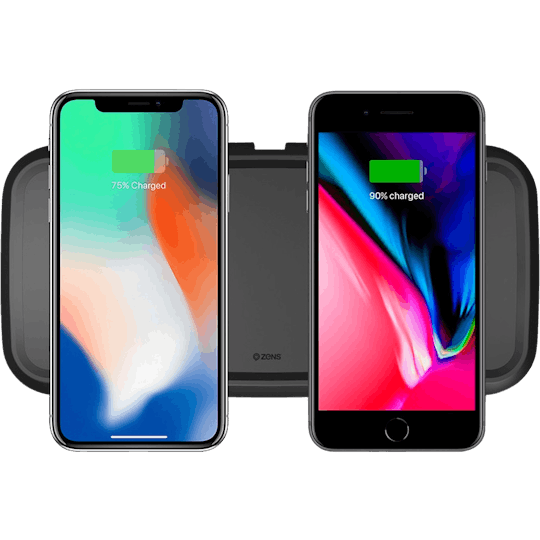 Zens Dual Wireless Charger 10W