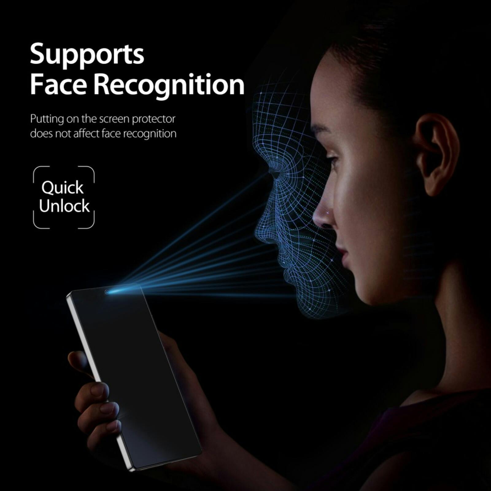 DUX DUCIS Samsung Galaxy S25 Ultra Privacy Screenprotector Gehard Glas Transparant