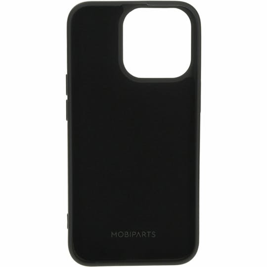 Mobiparts iPhone 13 Pro Max Siliconen Hoesje Black