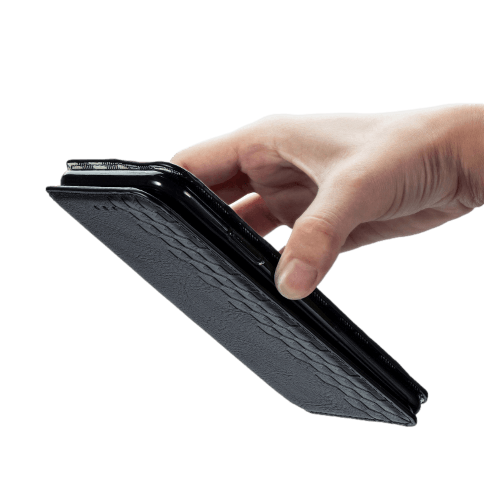 CaseBody Samsung Galaxy S20 Cubic Hoesje met Magneetsluiting Zwart