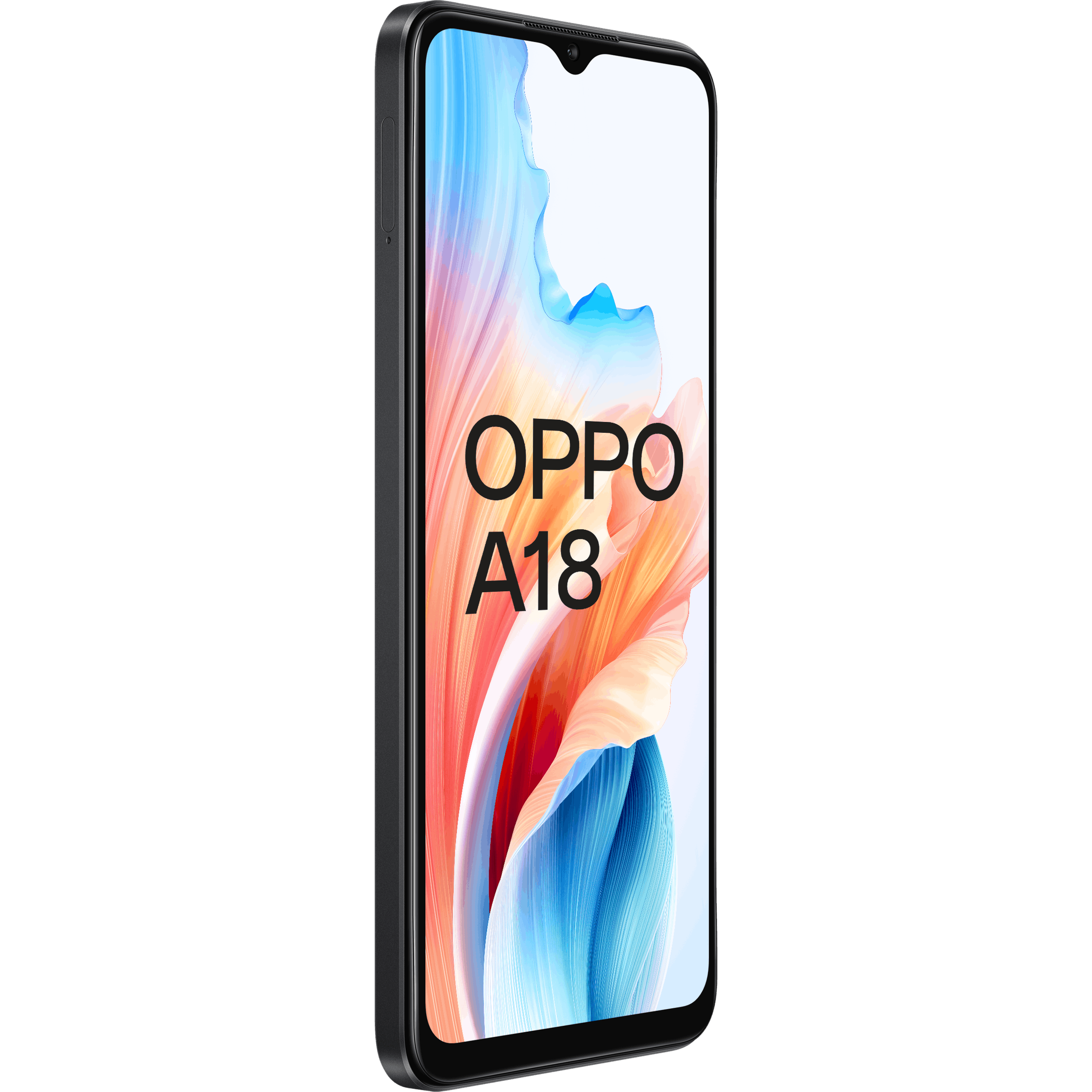 OPPO A18 Glowing black