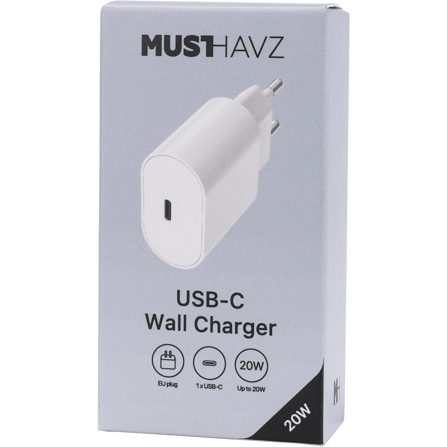 Musthavz to Go Easy USB-C Oplader 20W Wit