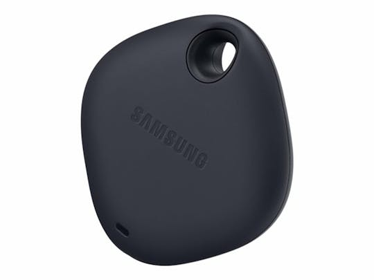 Samsung Galaxy SmartTag 2-pack Zwart en grijs - Aanzicht vanaf links