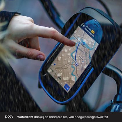 R2B Waterproof Telefoonhouder Fiets Den Haag Blauw