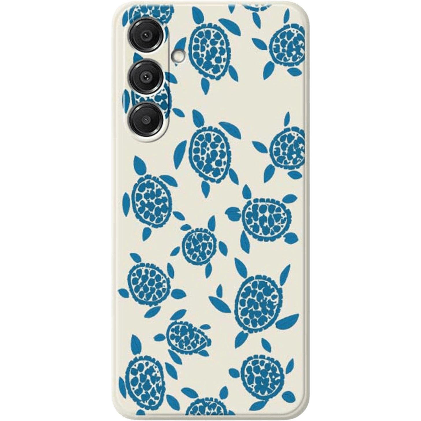 Mocaa Samsung Galaxy A16 Beschermhoesje Schildpadden Meerkleurig