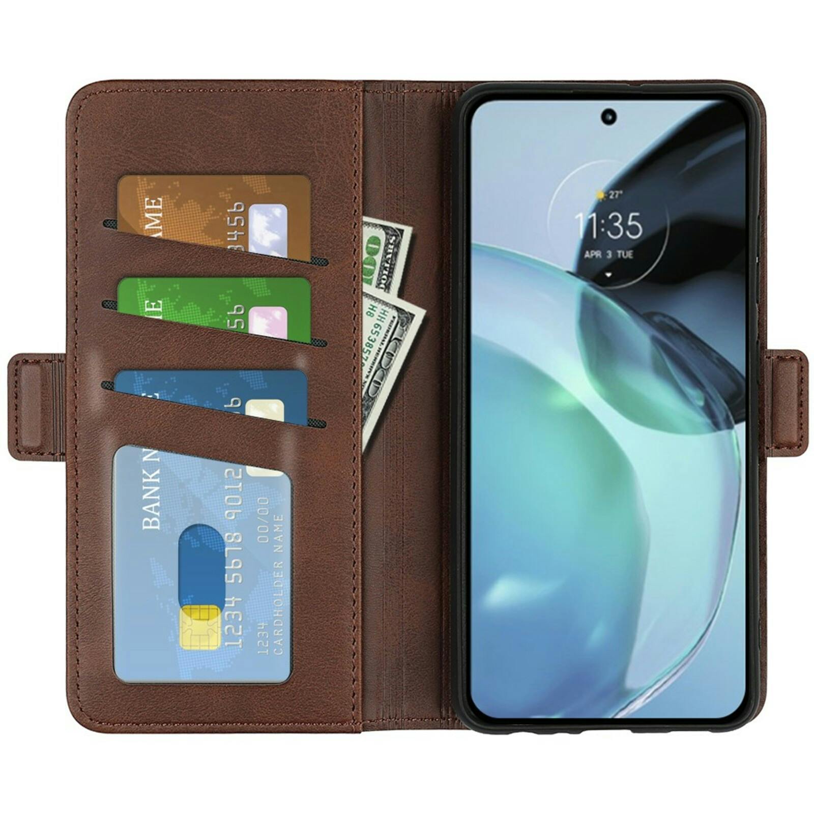 Comfycase Google Pixel 7a Bookcase Hoesje Bruin