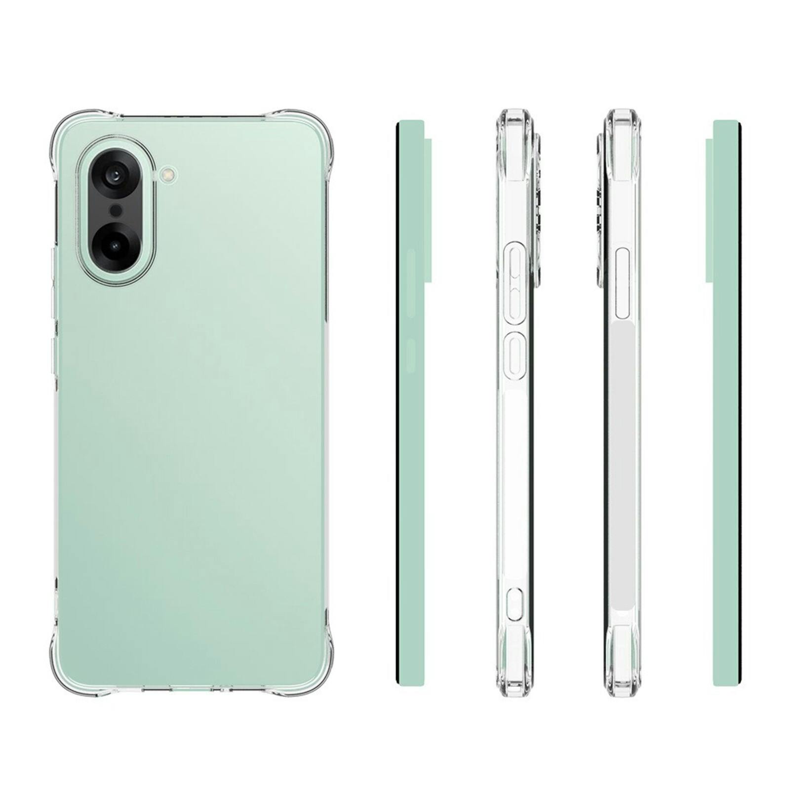 CaseBody OnePlus Nord CE5 Shockproof Hoesje Transparant