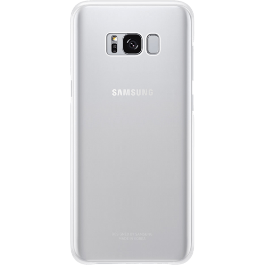 Samsung Galaxy S8 Plus Clear Cover Silver