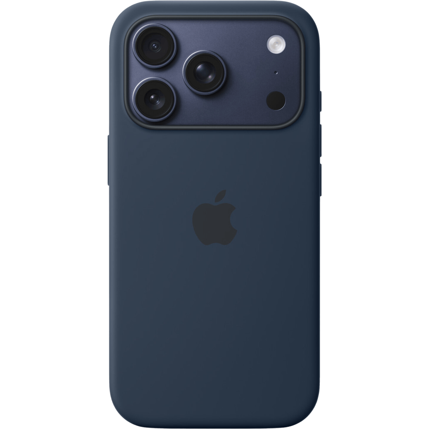 Apple iPhone 17 Pro Max Siliconen MagSafe Hoesje Middernacht - Voorkant