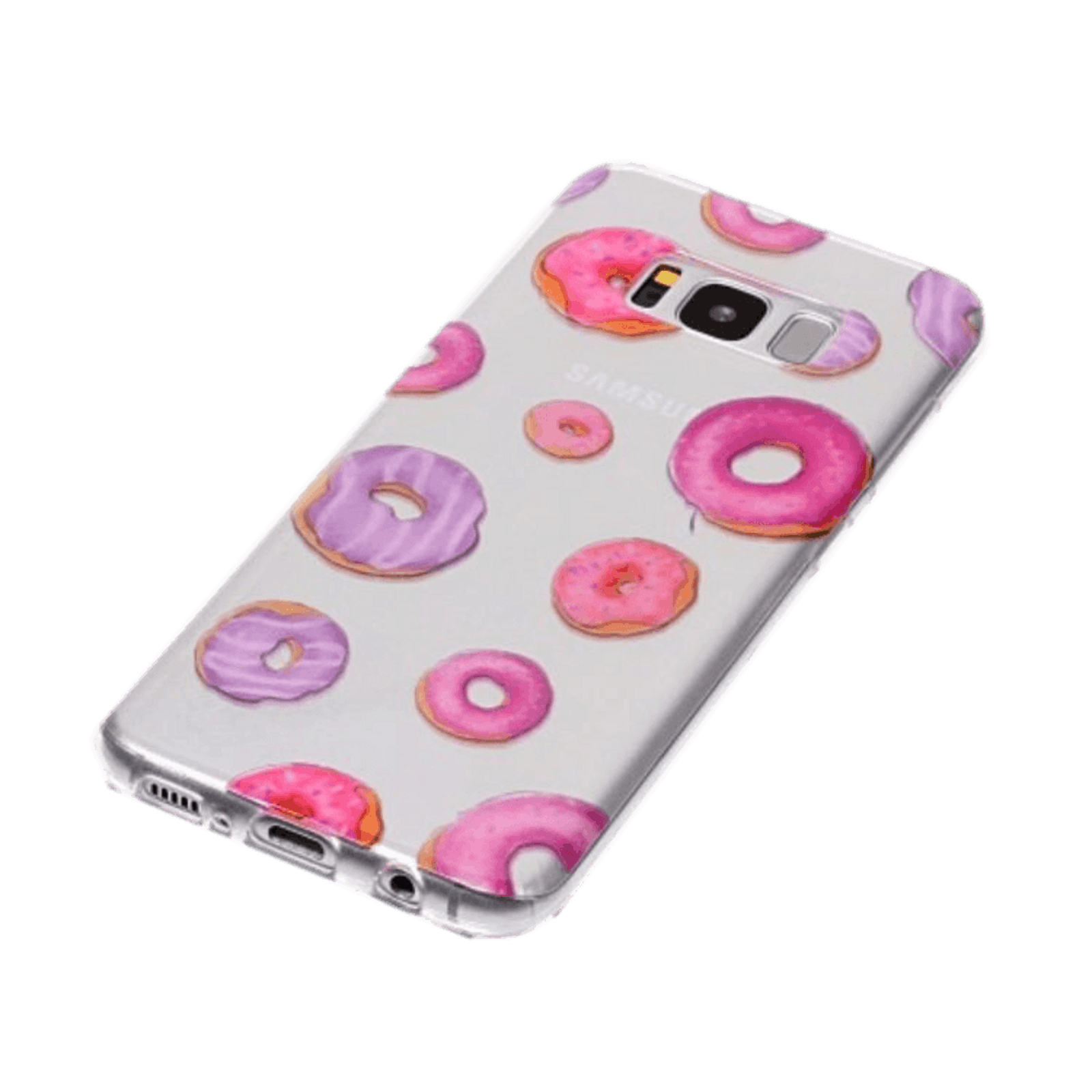 Mocaa Samsung Galaxy S8 Hoesje Donuts Meerkleurig