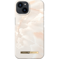 Ideal of Sweden iPhone 14 Fashion Hoesje Rose Pearl Marble - Voorkant