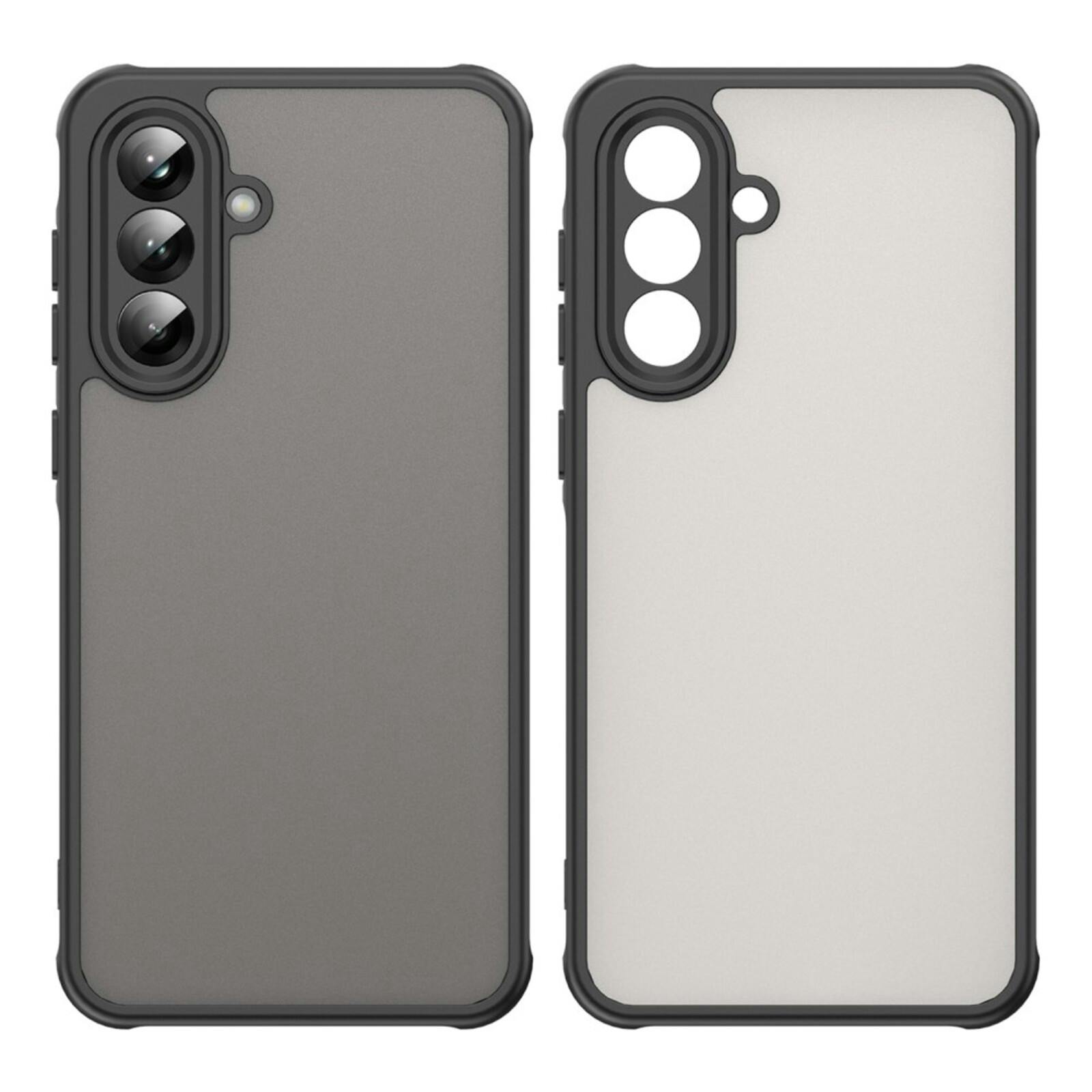 Mocaa Samsung Galaxy A56 Slim Anti-Shock Hoesje Zwart