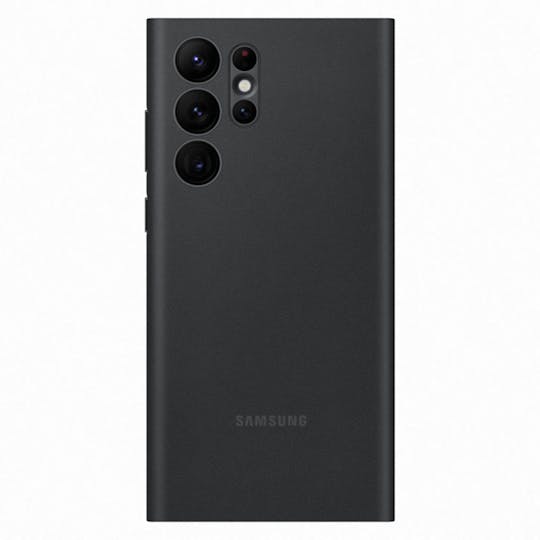 Samsung Galaxy S22 Ultra Smart LED View Hoesje Black
