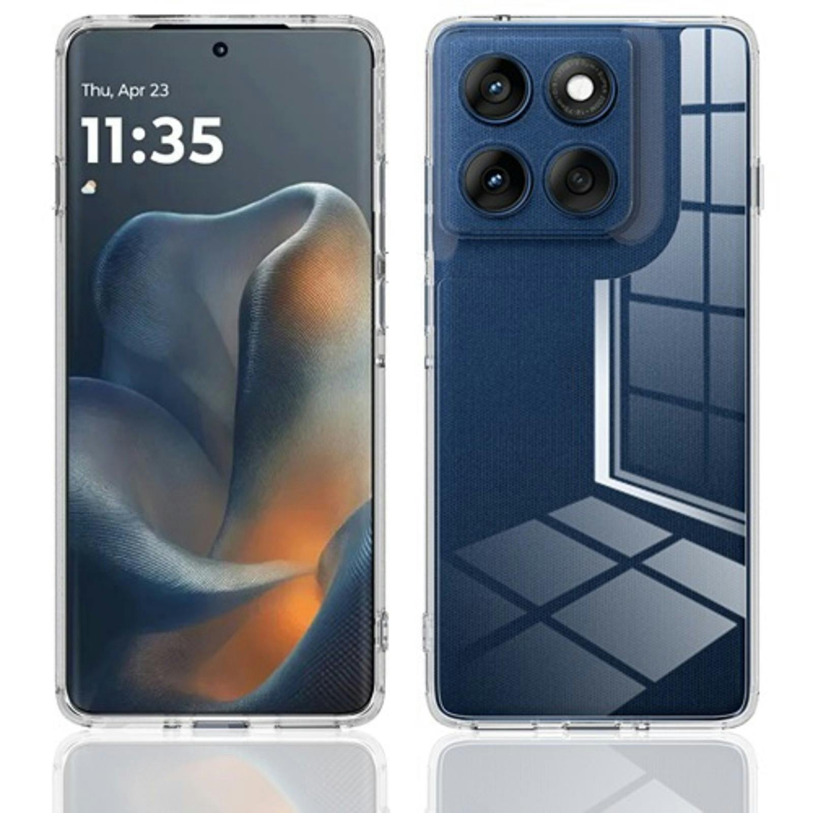 Mocaa Motorola Edge 60 Pro Hoesje Transparant