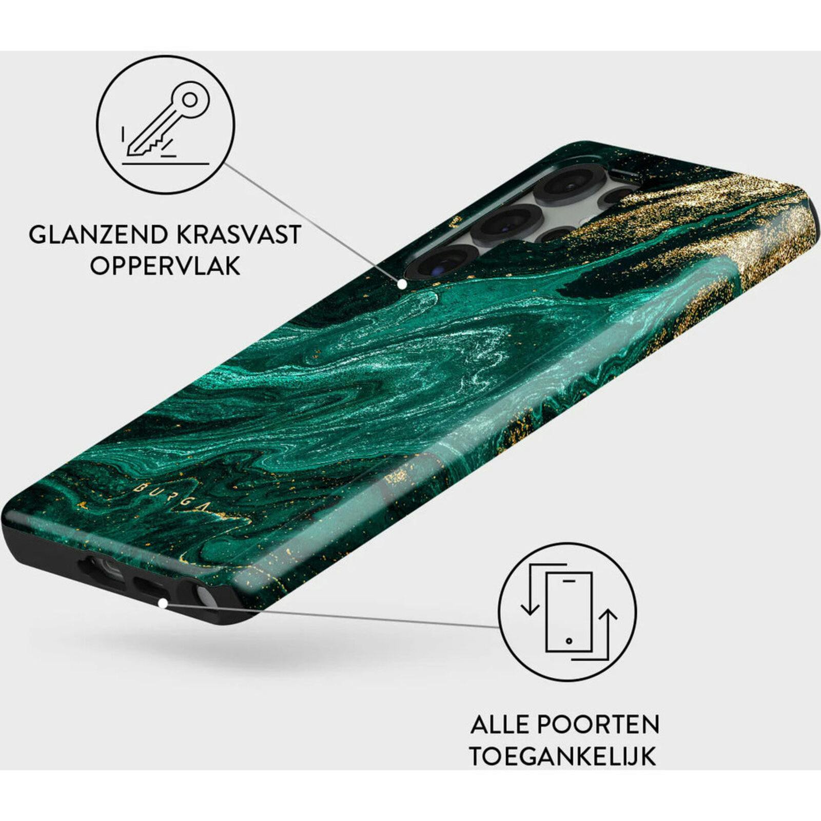 Burga Samsung Galaxy S25 Ultra Fashion Hoesje Emerald Pool