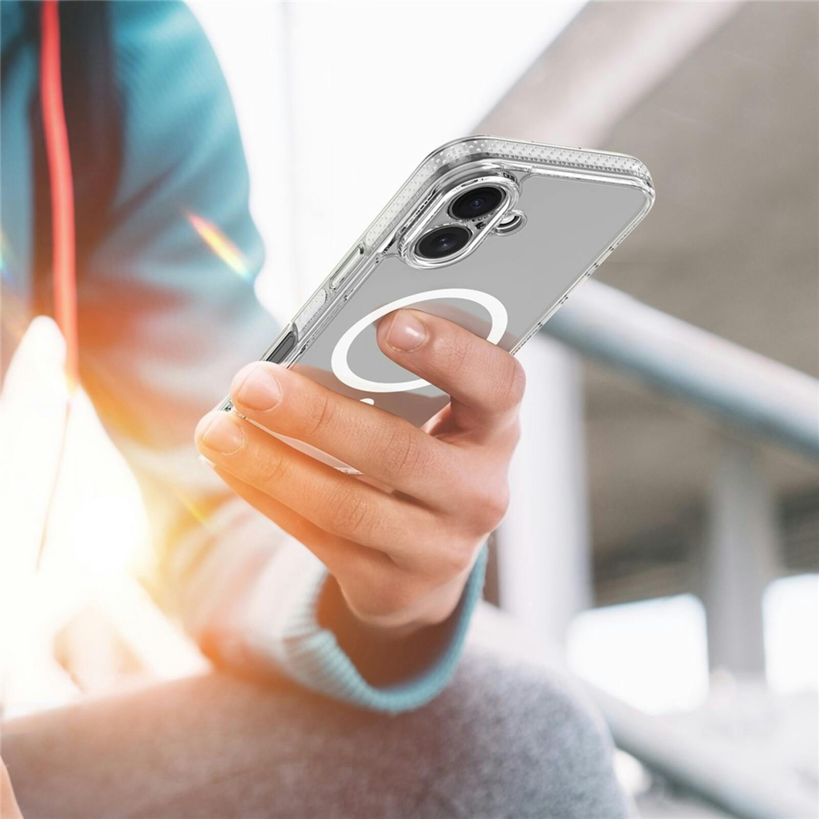 DUX DUCIS Apple iPhone 17 Shockproof MagSafe Hoesje Transparant