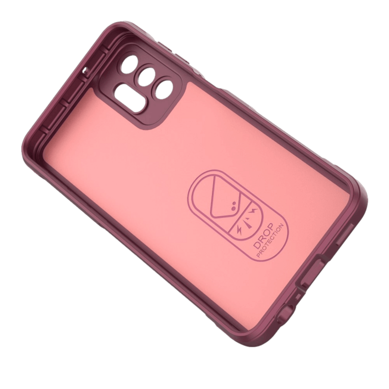 Comfycase Samsung Galaxy A13 Cushion Case Rood