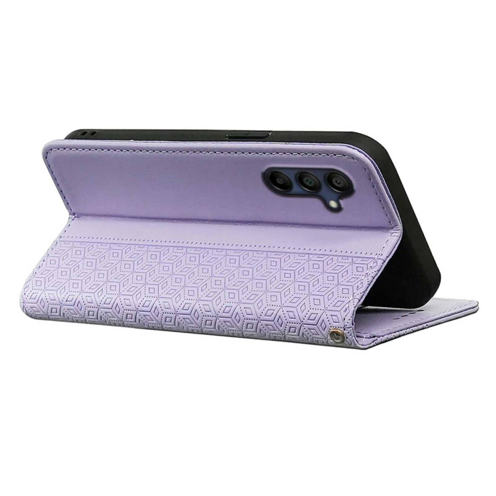 TwoTone Samsung Galaxy A16 Slim Magnetic Bookcase Paars