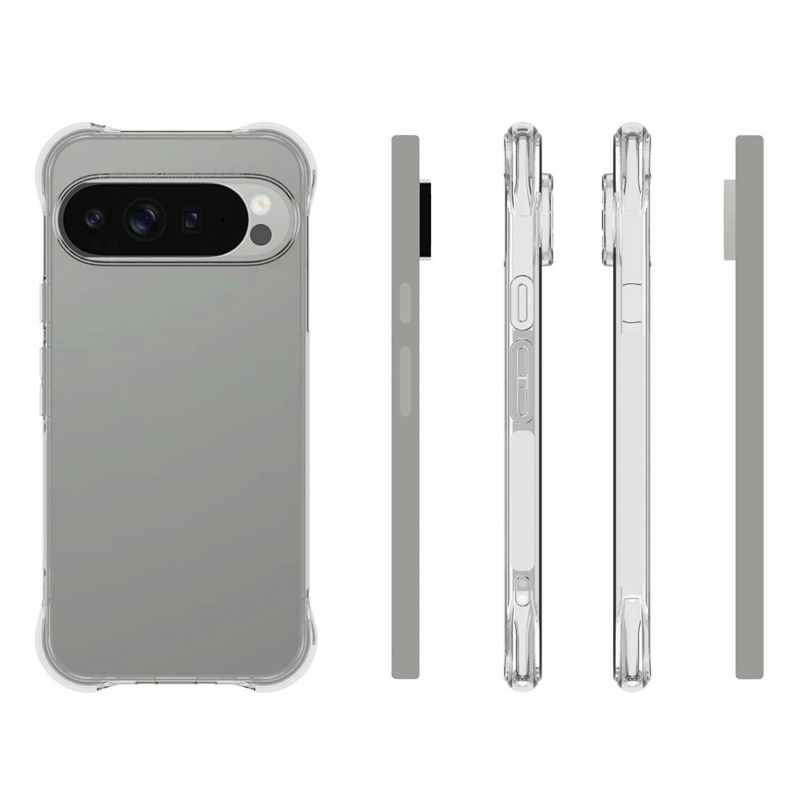 CaseBody Google Pixel 10 Pro XL Shockproof Hoesje Transparant