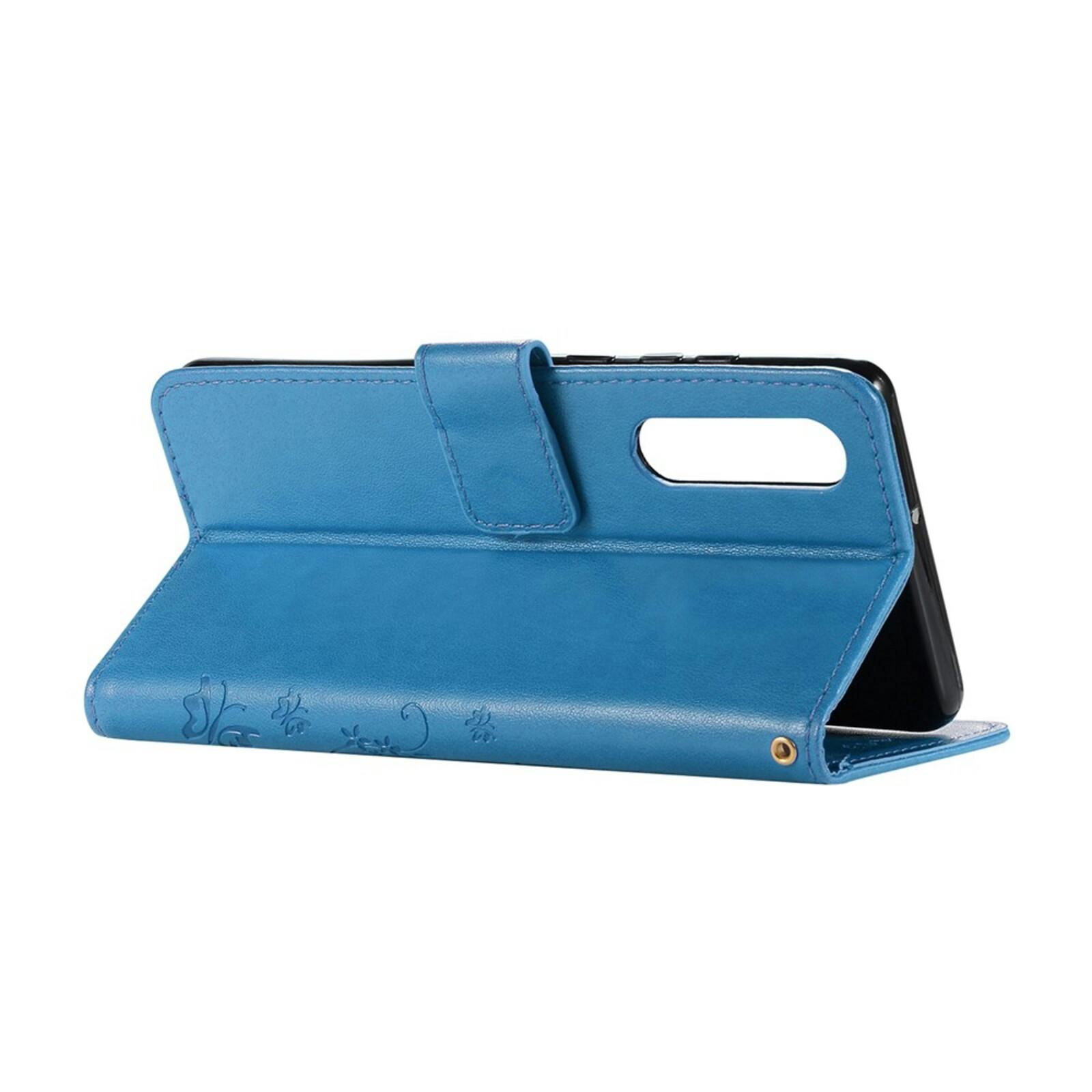 Mocaa Huawei P30 Booklet Hoesje Blauw