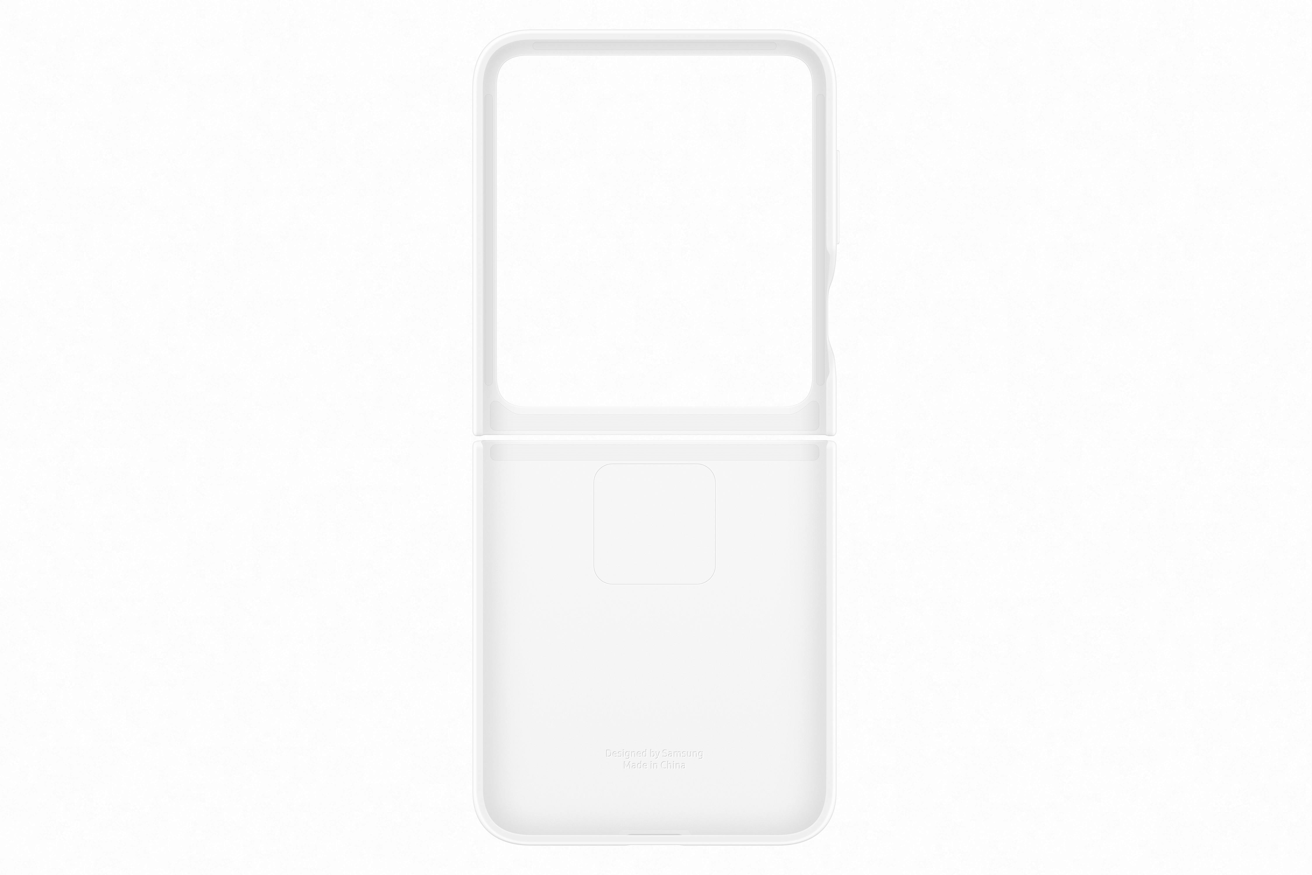 Samsung Galaxy Flip7 FE Siliconen Case Wit