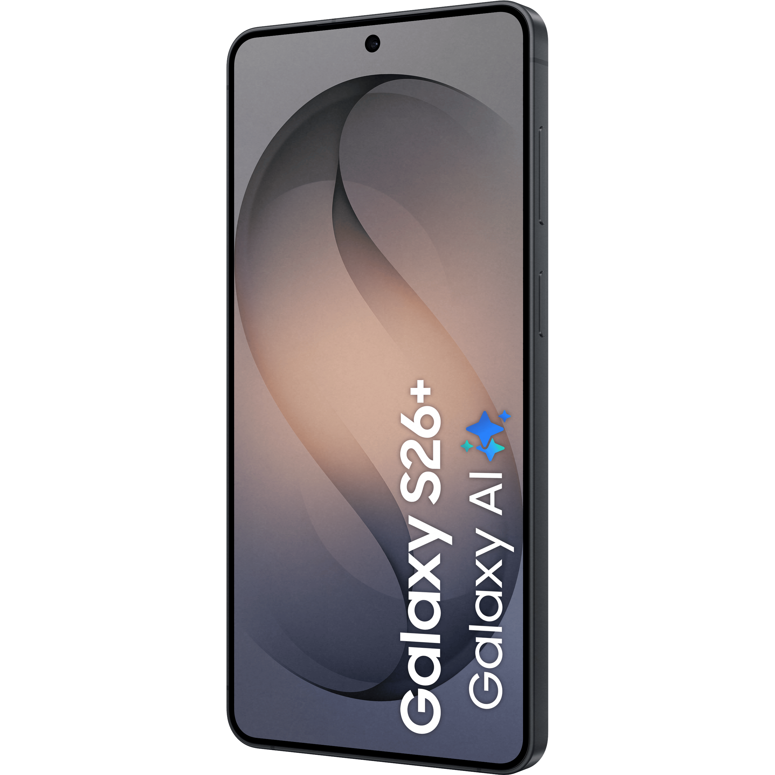 Samsung Galaxy S26 Plus Black - Aanzicht vanaf rechts