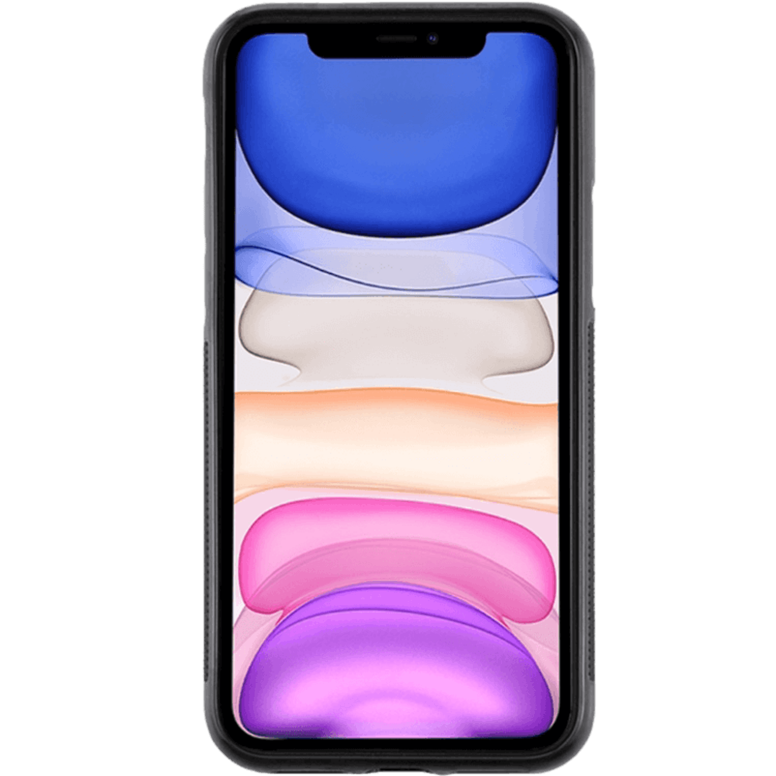 MagiQ Iphone 11 Sticky Hoesje Zwart