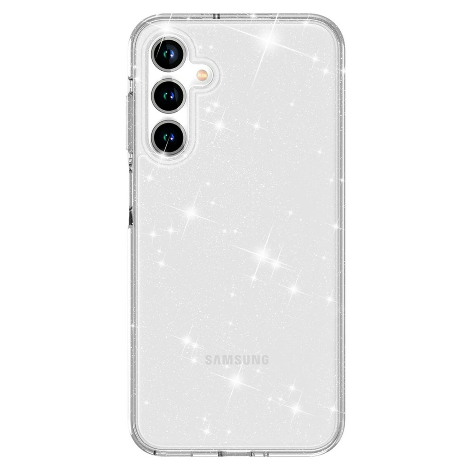 Mocaa Samsung Galaxy A16 Glitz Beschermhoesje Transparant
