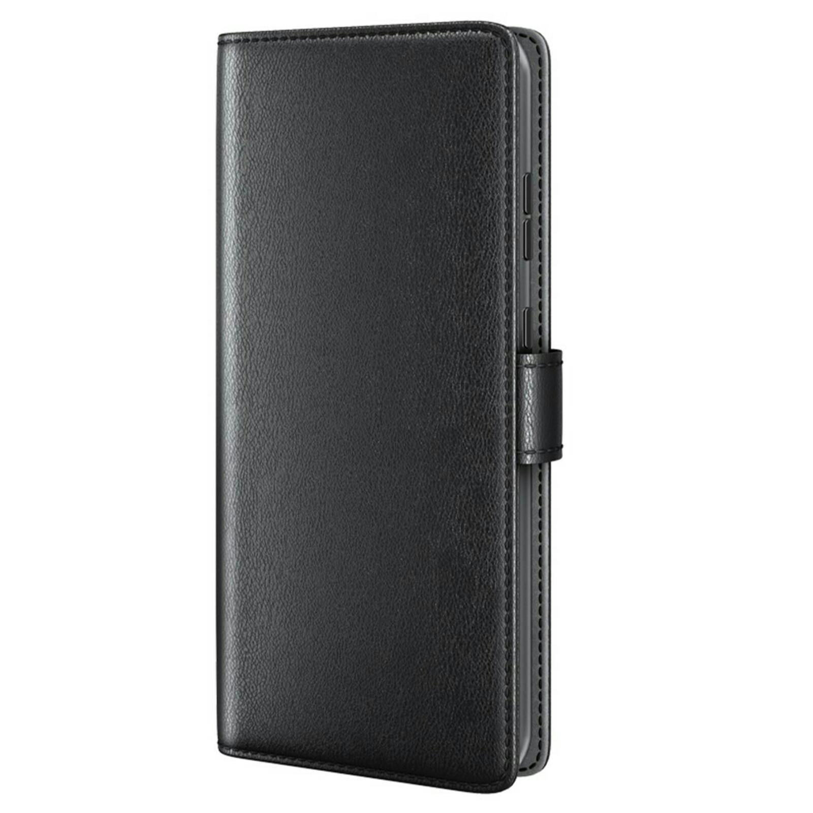 Fonexio Samsung S23 FE Luxe Lederen Book Case Zwart