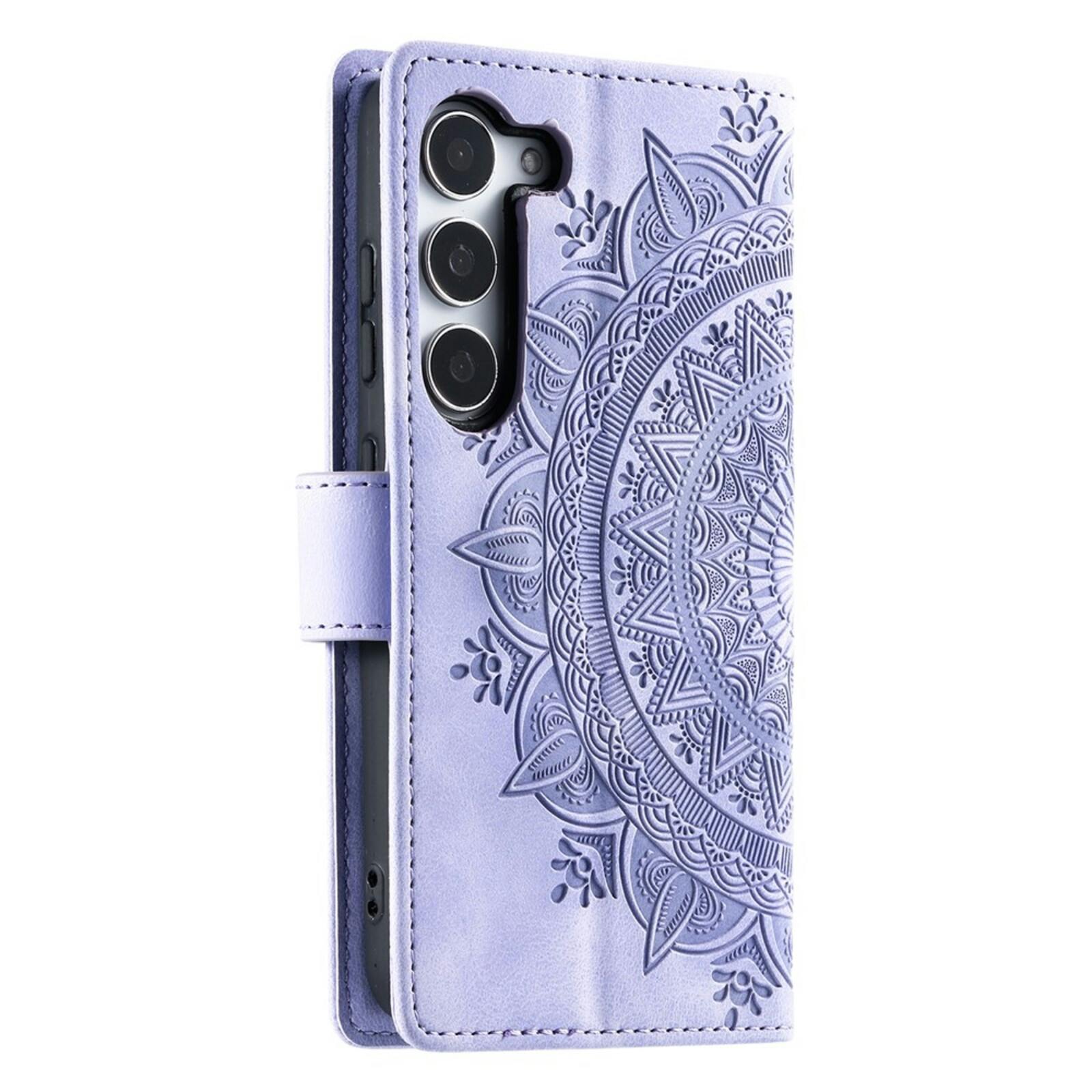 Comfycase Samsung Galaxy S26 Plus Mandala Bookcase Paars