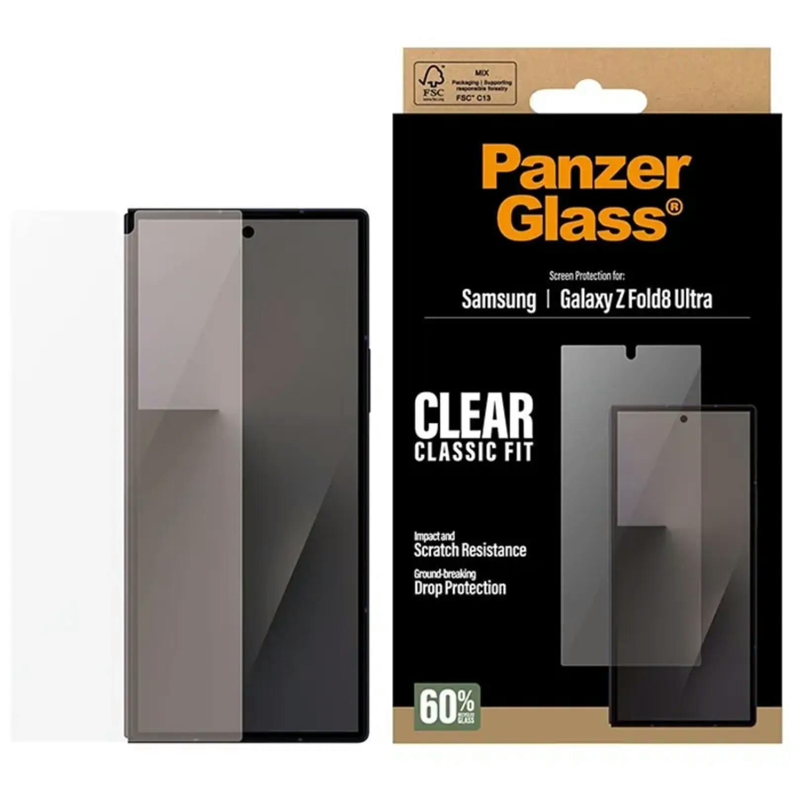 PanzerGlass Samsung Galaxy Z Fold8 Ultra Buitenscherm Screenprotector Glas
