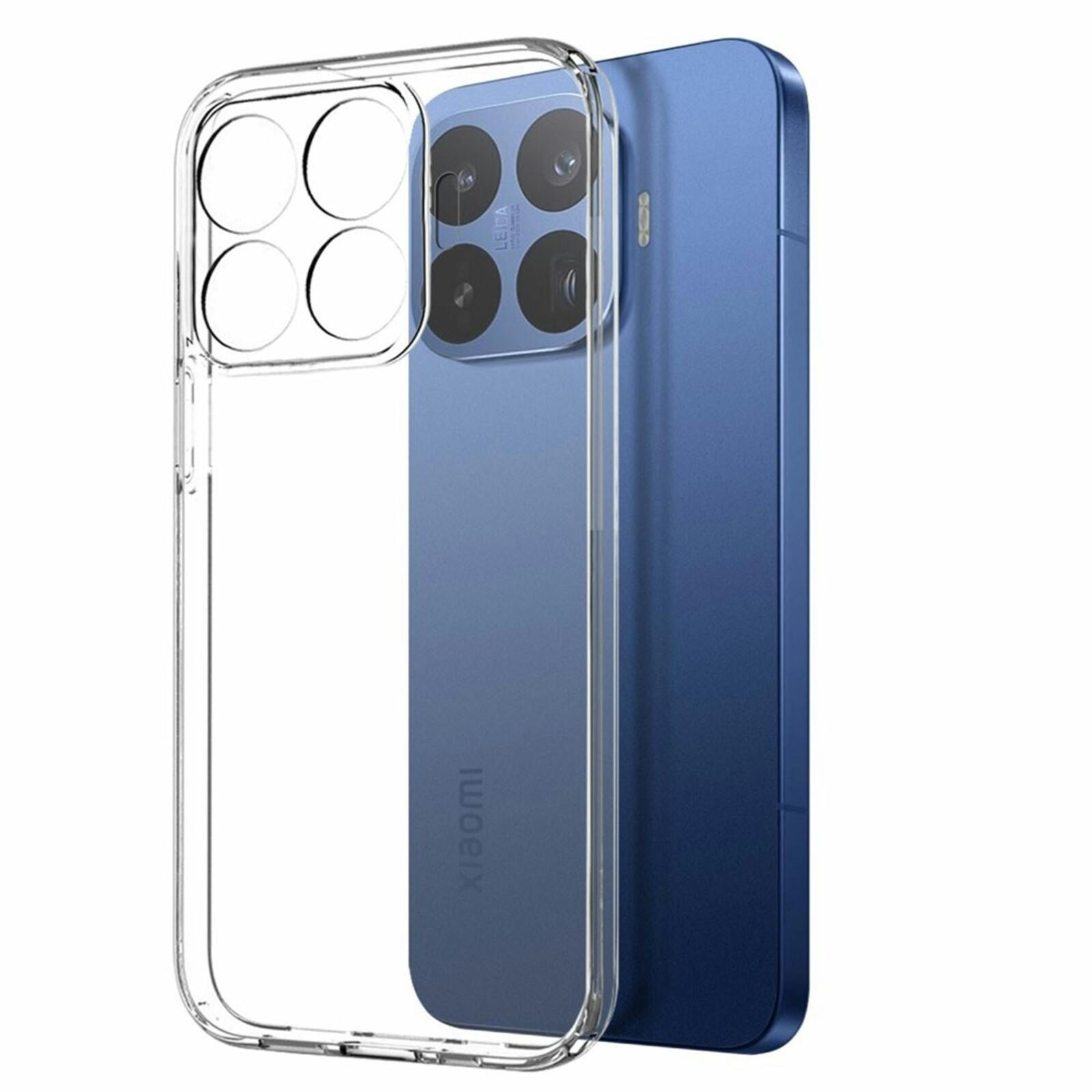 Northjo Xiaomi 17T Pro Hoesje en Screenprotector Transparant