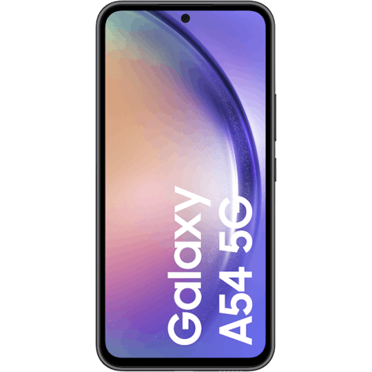 Samsung Galaxy A54 5G Awesome Black - Voorkant