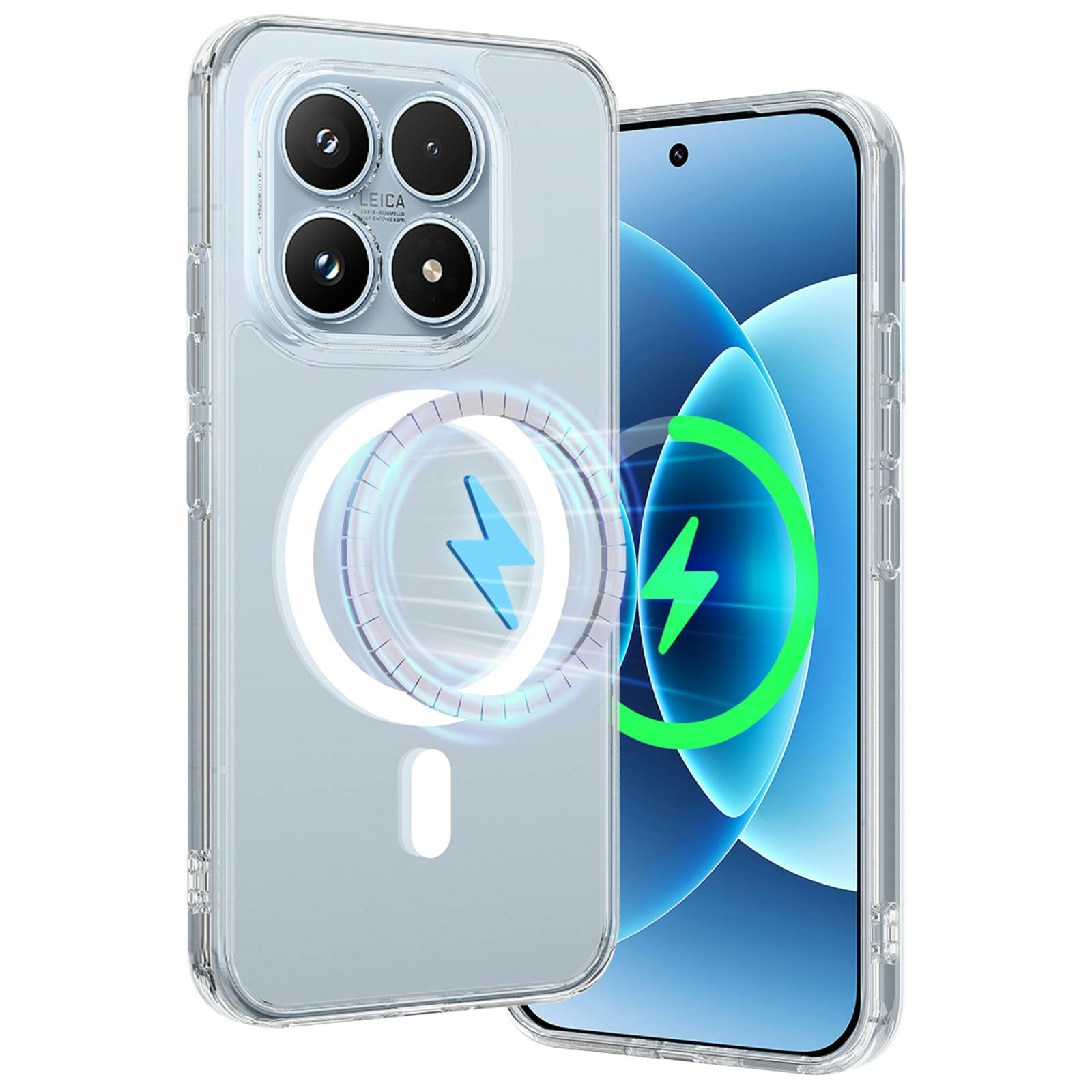 CaseBody Xiaomi 17 Magnetic Case Transparant