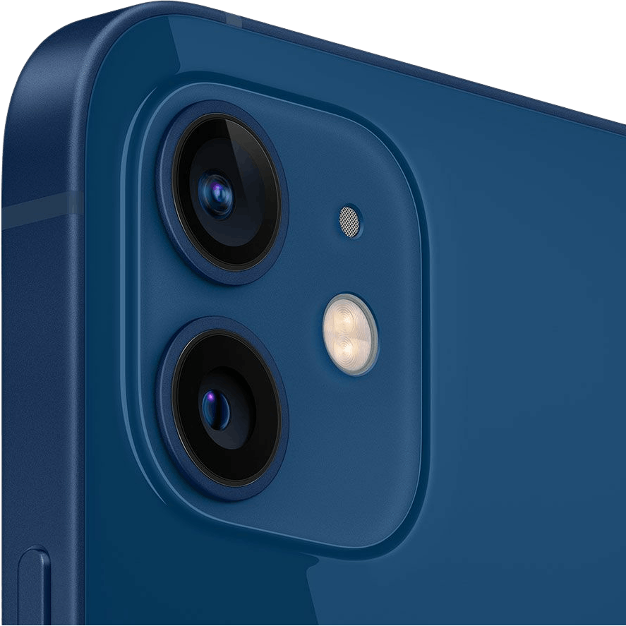 iPhone 12 camera in Blue