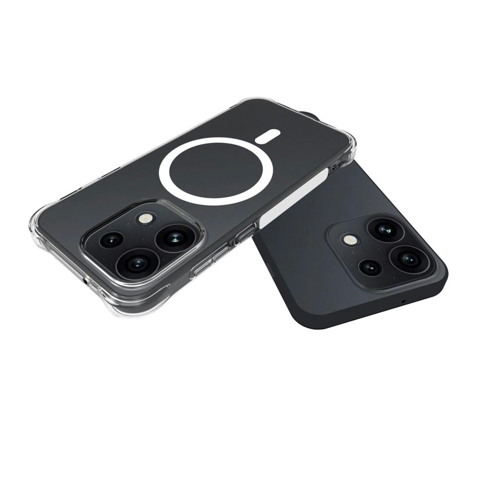 CaseBody OPPO Reno16 5G Magnetisch Hoesje Transparant