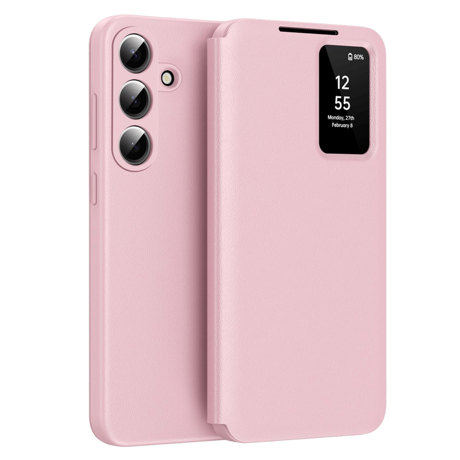 CaseBody Samsung Galaxy S26 Smart Cover Roze