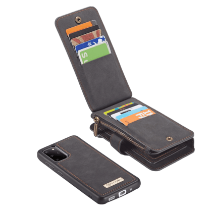 Caseme Samsung Galaxy S21 Wallet met Uitneembaar Hoesje Zwart