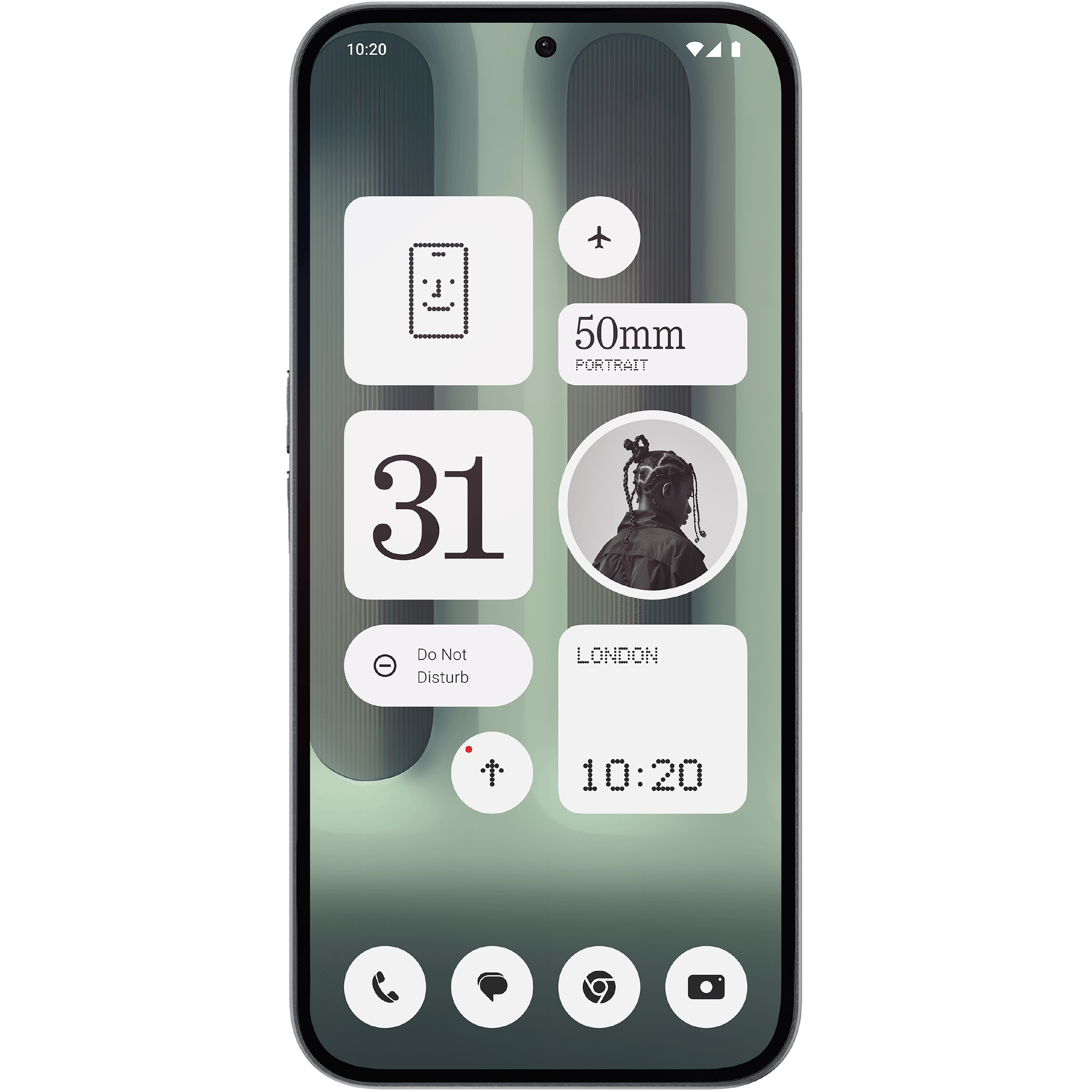Nothing Phone (2a) Plus Grey - Voorkant